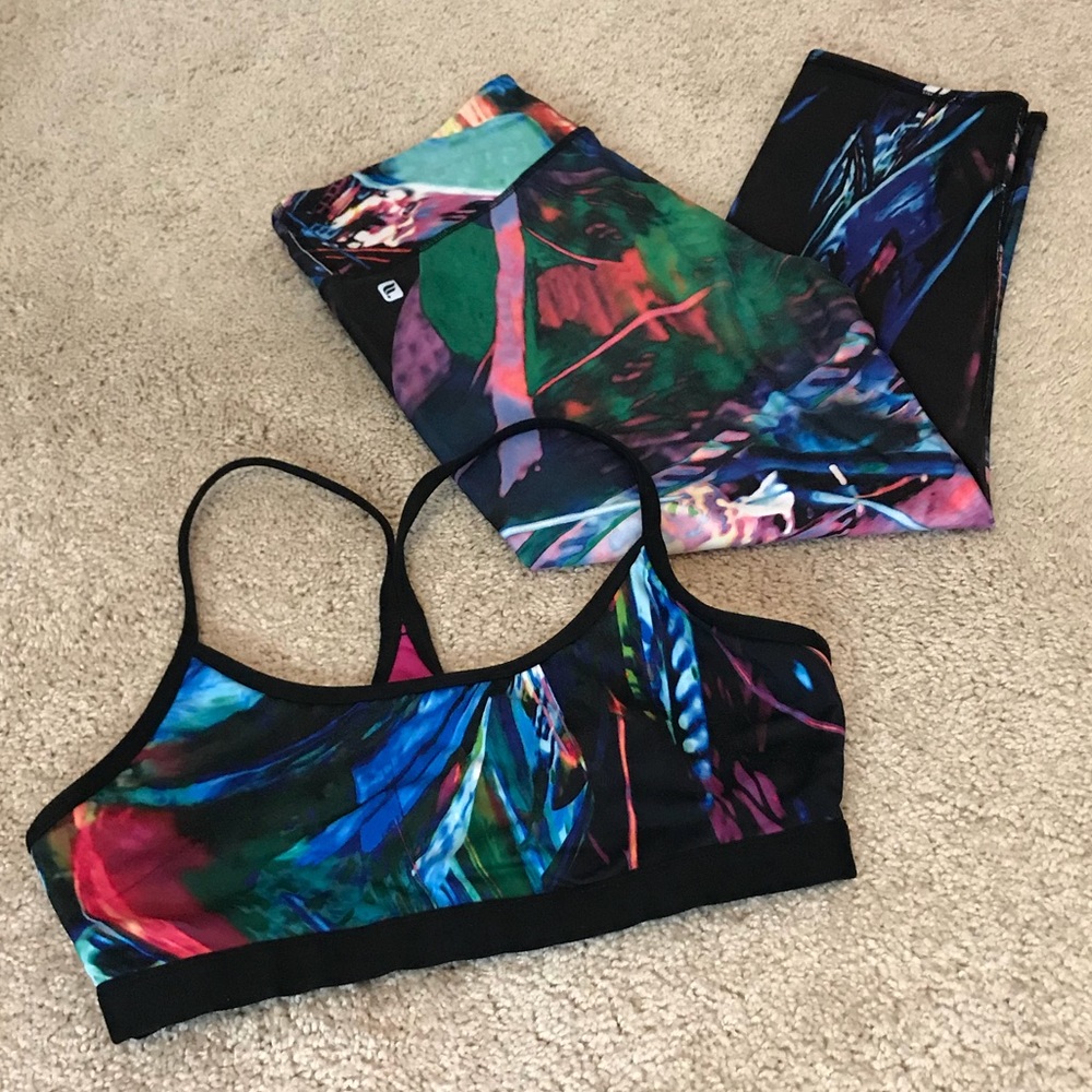 Fabletics Salar printed Powerhold Capri